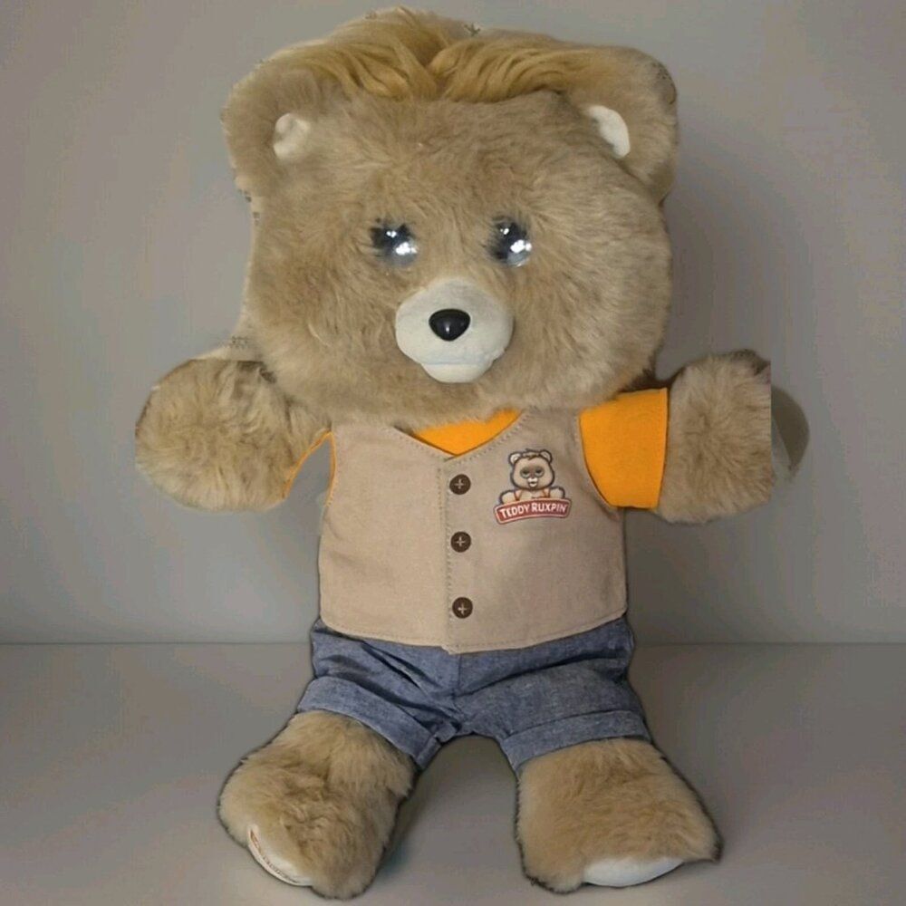 Teddy Ruxpin The Original Storytelling Friend 1985 Plush Vintage Collectible